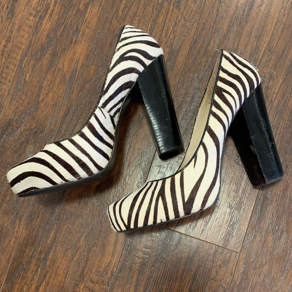 michael kors zebra print shoes